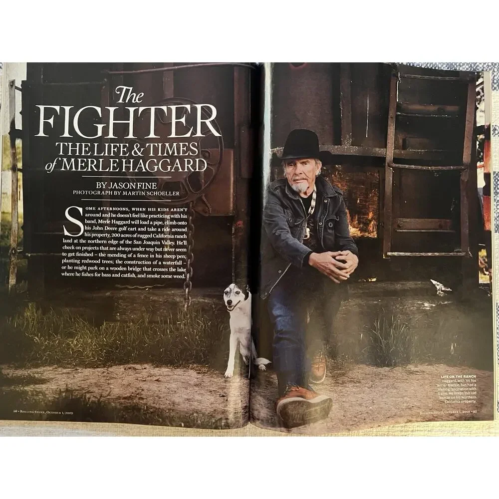 Rolling Stone Magazine Oct 2009 Issue 1088 Megan Fox Merle Haggard Health Care